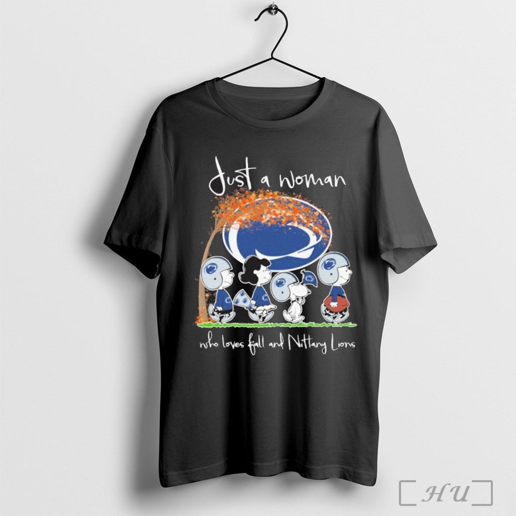 Officials Just A Woman Who Loves Fall And Penn State Nittany Lions X The Peanuts