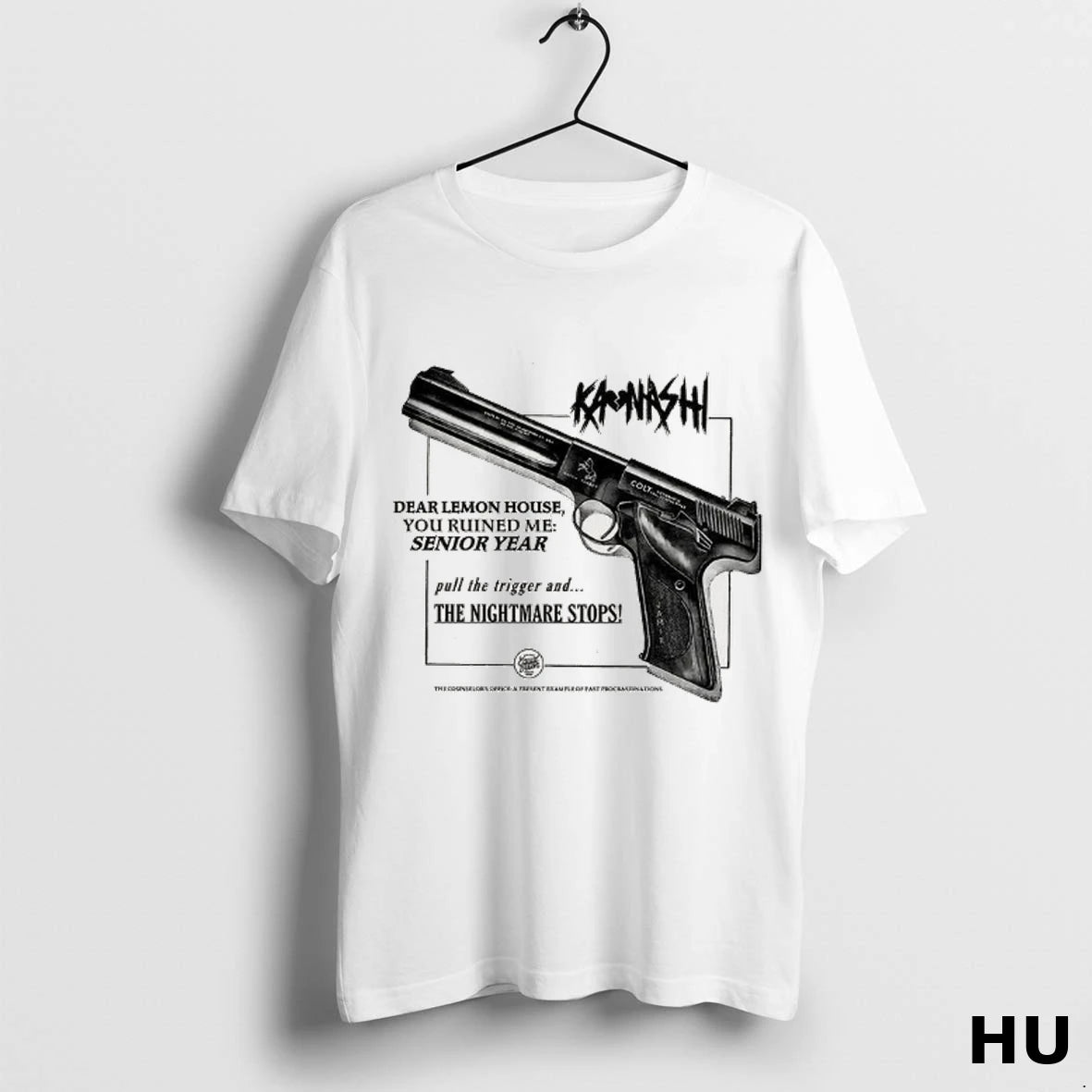 Officials Kanashi Dear Lemon House You Ruined Me Senior Year T Shirt