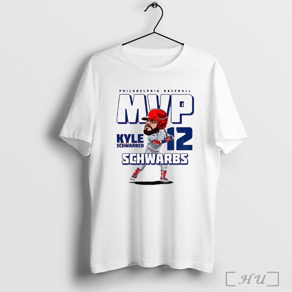 Officials Kyle Schwarber Schwarbs Mvp Philadelphia Phillies Mlb Baseball Cartoon T Shirt