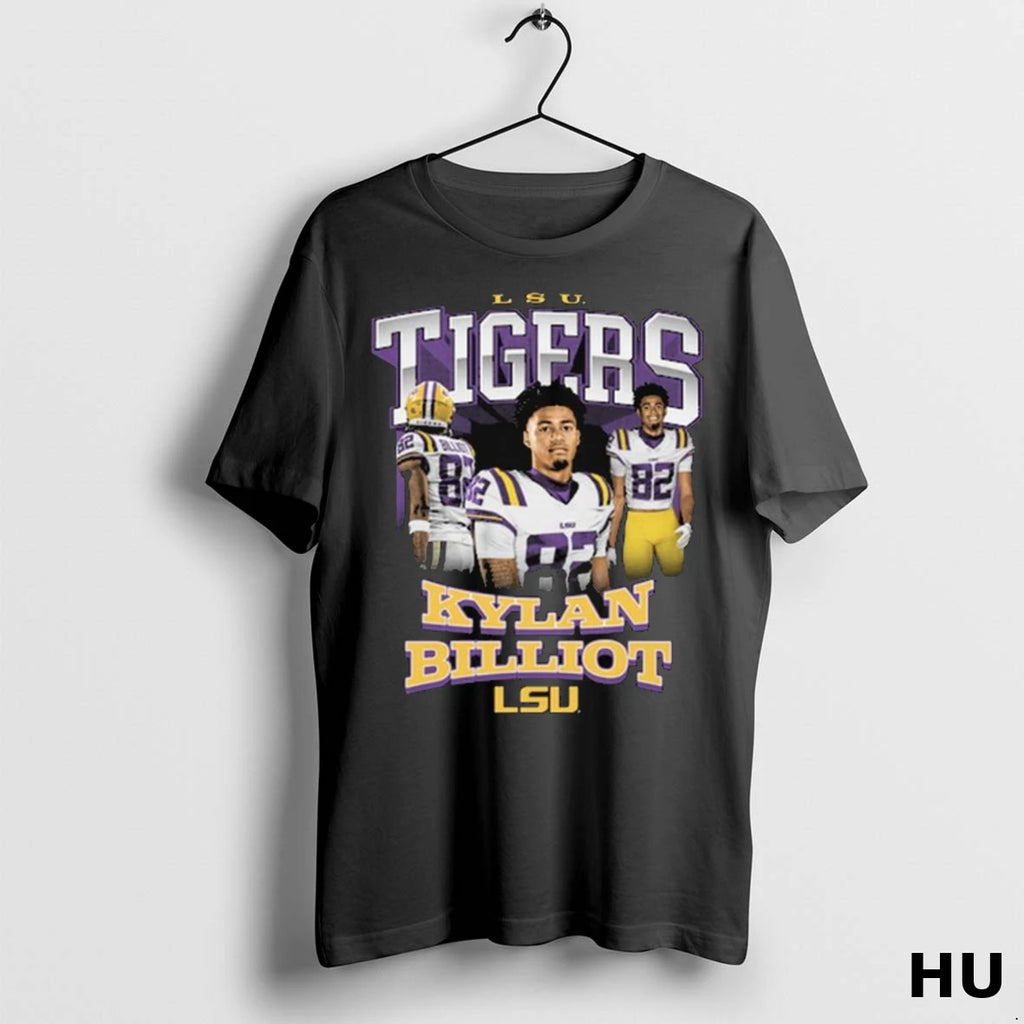 Officials Lsu Tiger Kylan Billiot Long Sleve T Shirt
