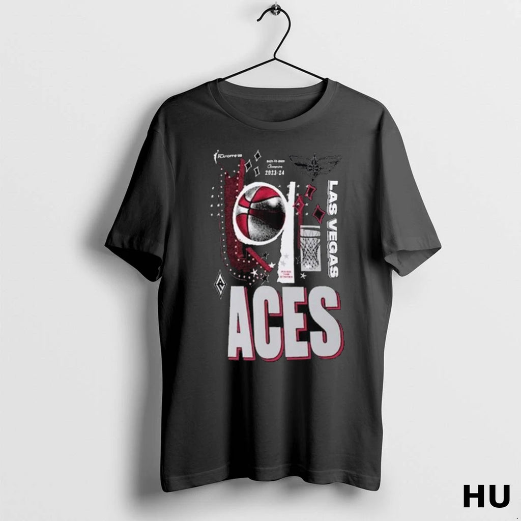 Officials Las Vegas Aces 2025 Wnba Playoffs In The Zone Long Sleve T Shirt