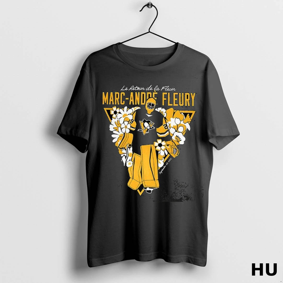 Officials Le Retour De La Fleurs Marc Andre Fleury Pittsburgh Penguins T Shirt