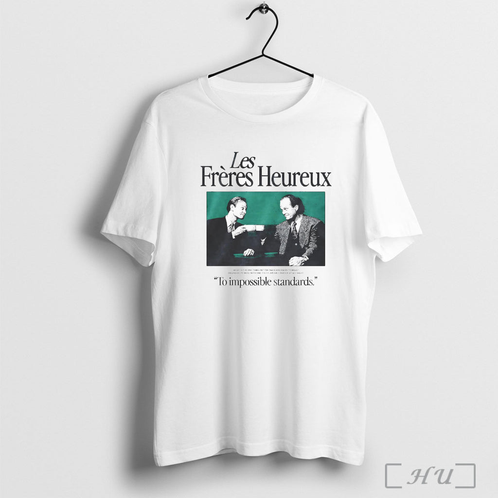 Officials Les Freres Heureux Frasier Crane Sitcom T Shirt