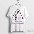 Officials Lets Get Sheet Faced Ghost Halloween T Shirt