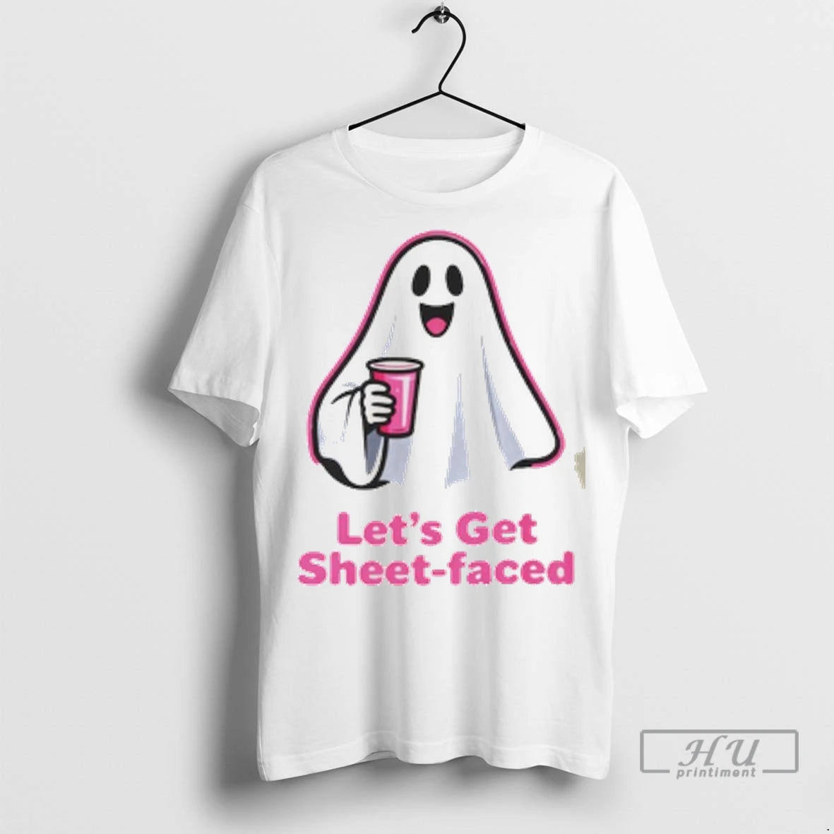 Officials Lets Get Sheet Faced Ghost Halloween T Shirt
