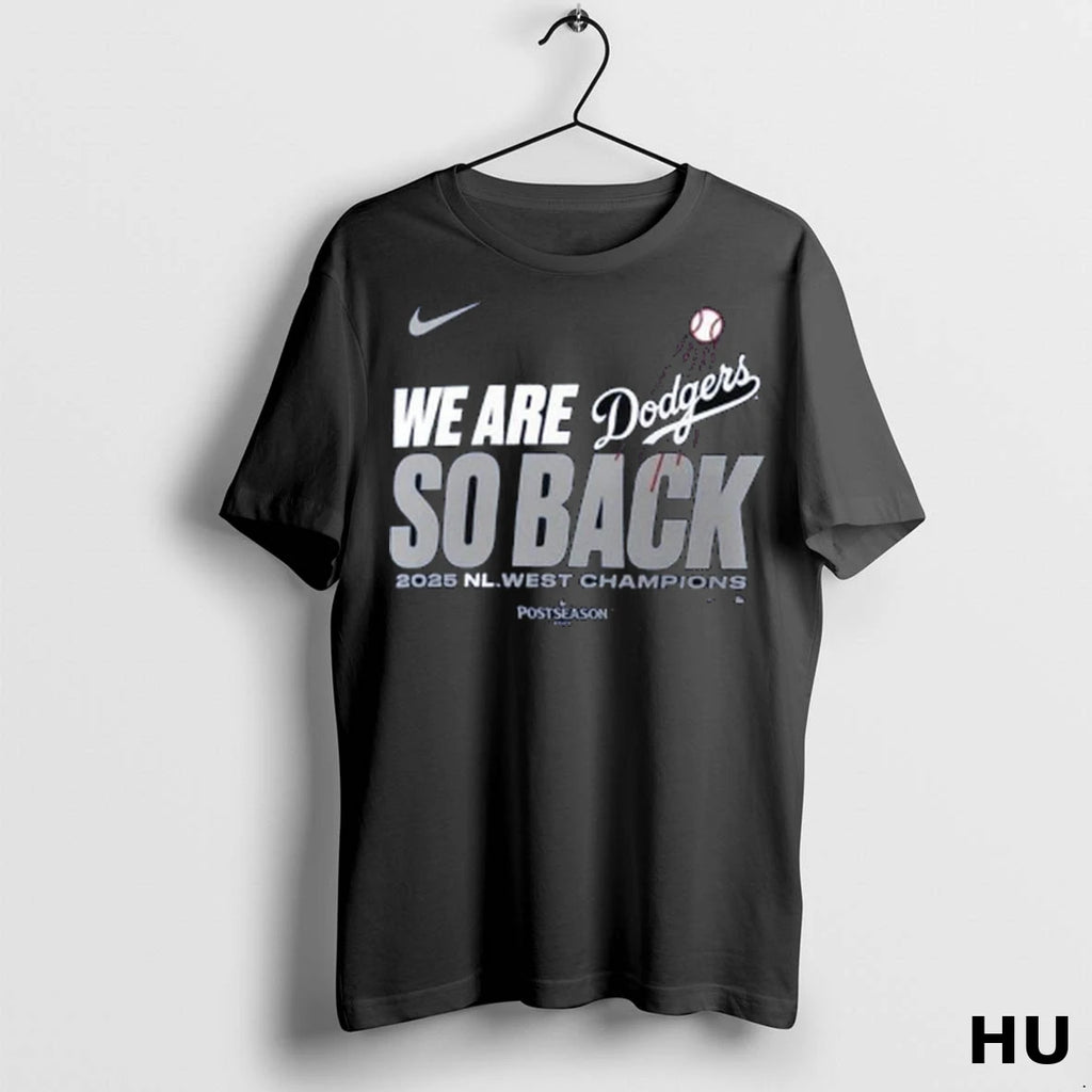 Officials Los Angeles Dodgers 2025 Nl West Division Champions Long Sleve T Shirt