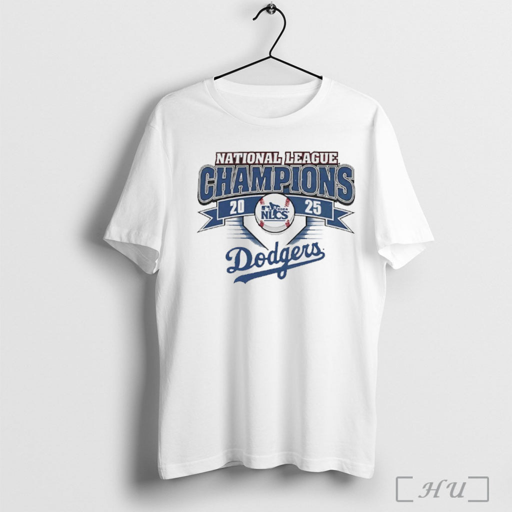 Officials Los Angeles Dodgers 2025 Nlcs Champions T Shirt