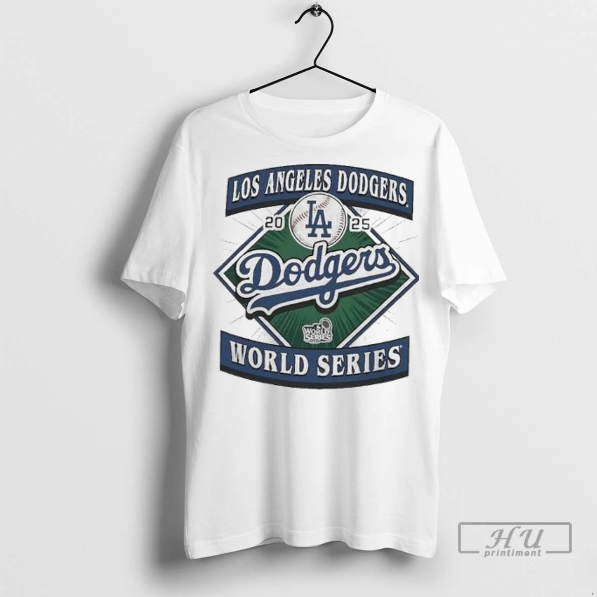 Officials Los Angeles Dodgers 2025 World Series Champions Logo Ladies T Shirt