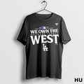 Officials Los Angeles Dodgers Royal 2024 Nl West Division Champions T Shirt