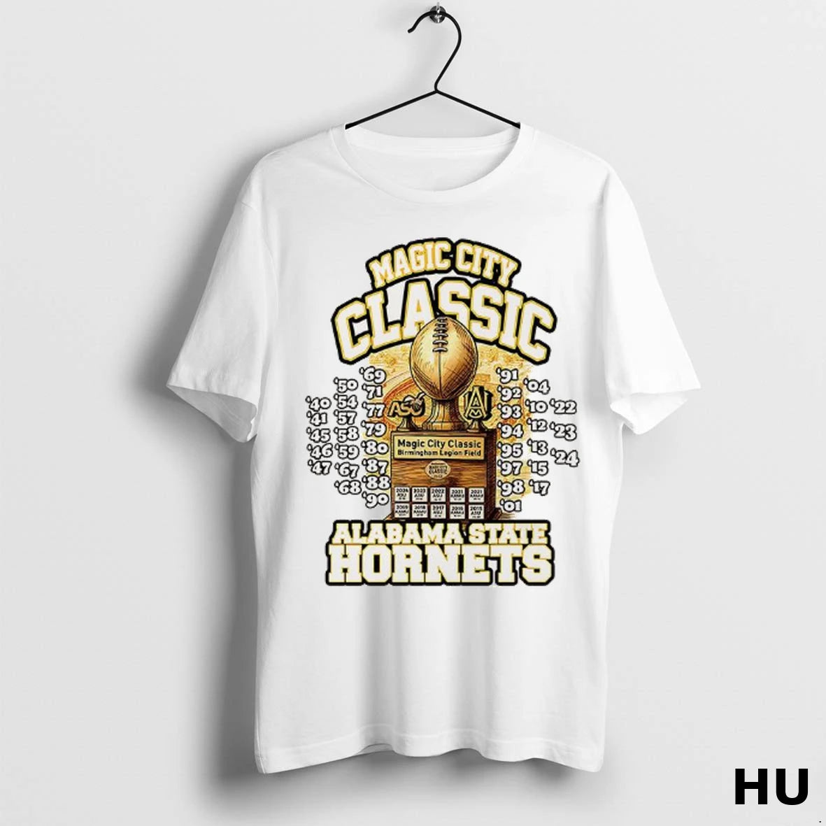 Officials Magic City Classic Alabama State Hornets T Shirt