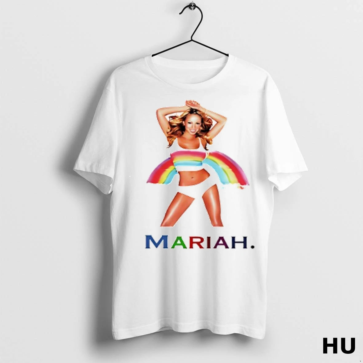 Officials Mariah Carey Rainbow Album T Shirt