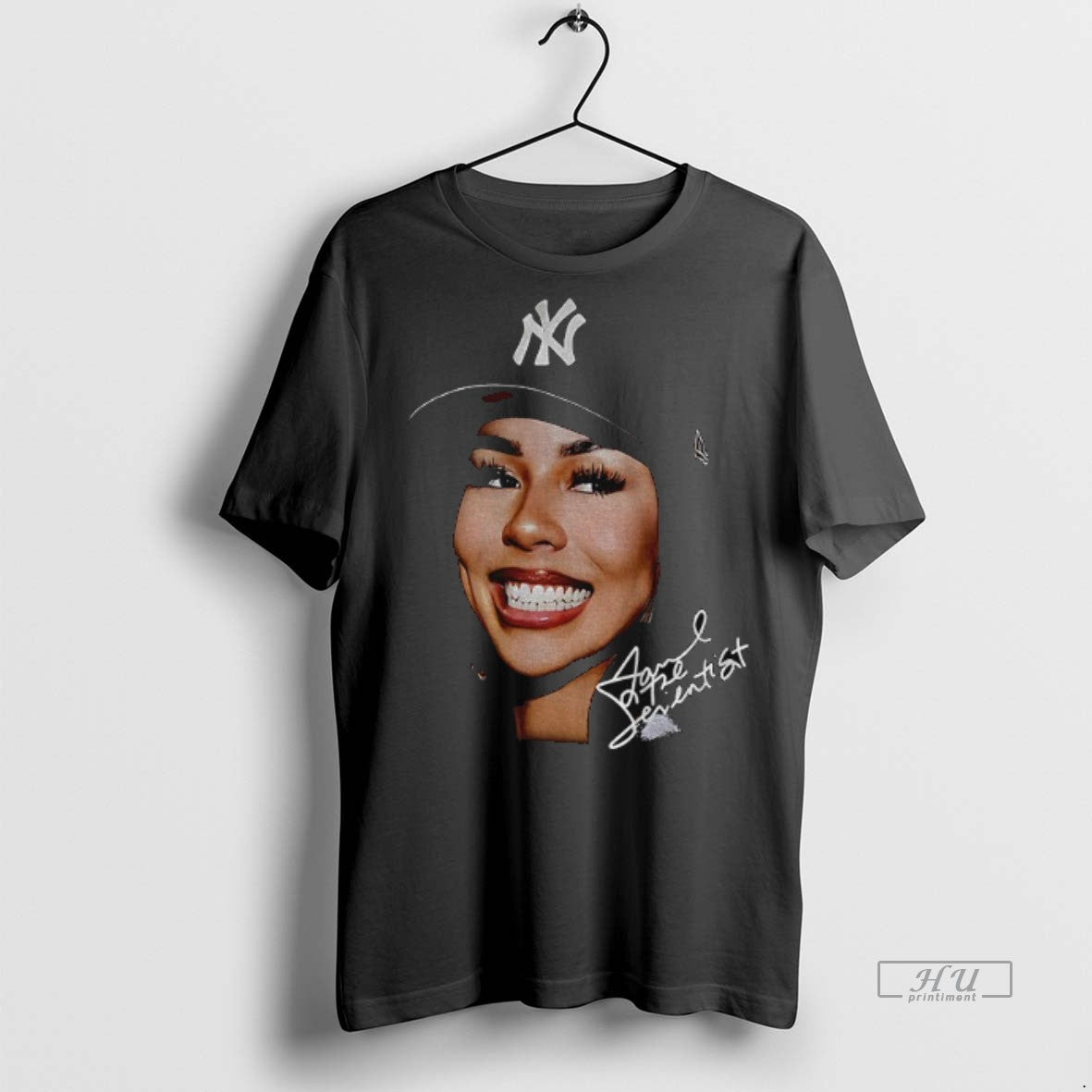 Officials Mariah The Scientist Wearing New York Yankees Hat Vintage Premium Tee Shirt Sweater