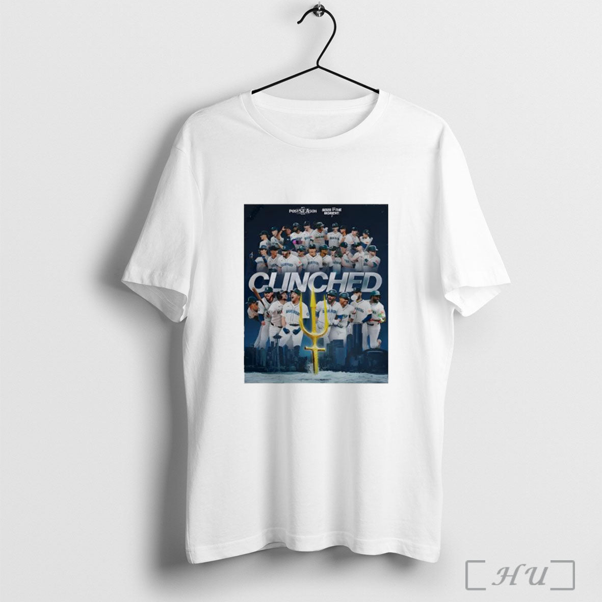 Officials Mariners 2025 Postseason Clinched Al West Magic Number T Shirt