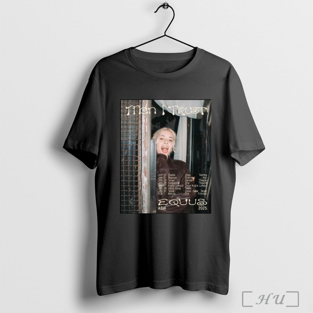 Officials Men I Trust Equus Asia 2025 Tour T Shirt