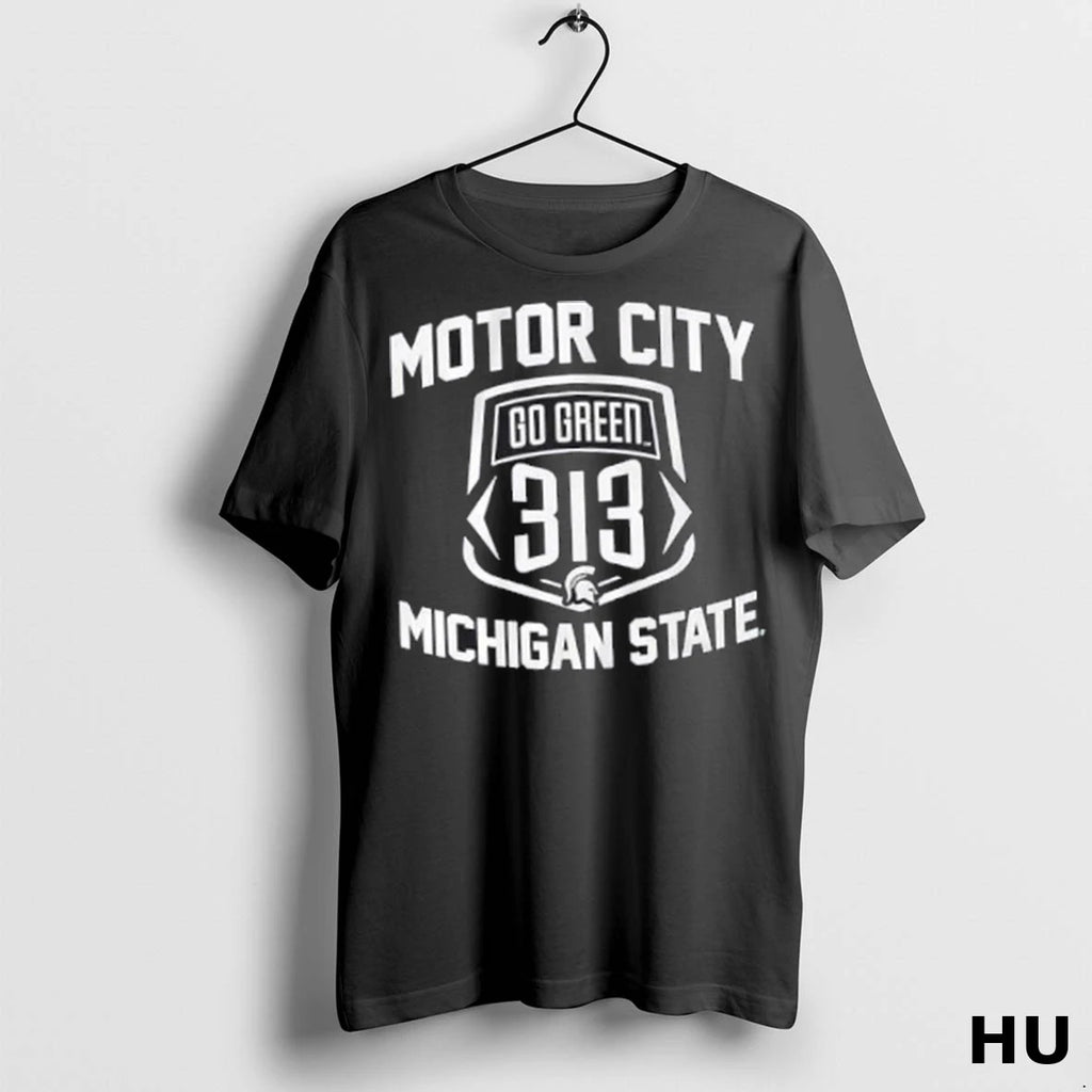 Officials Michigan State Spartans Football Go Green 313 T Shirt