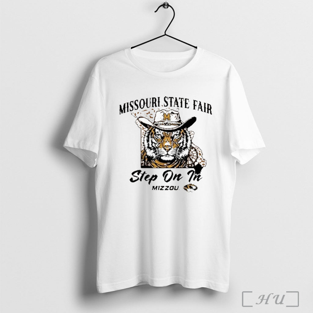 Officials Mizzou Tigers Missouri State Fair 2025 Step On In Cowboy Hat Tiger State Of
