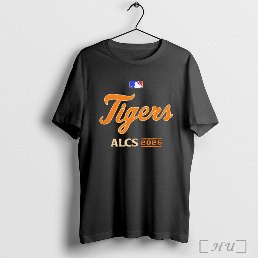 Officials Mlb Store Detroit Tigers 2025 Alcs Mlb Postseason T Shirt