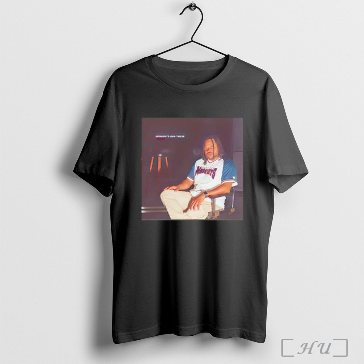 Officials Moments Like These Album Cover Black T Shirt