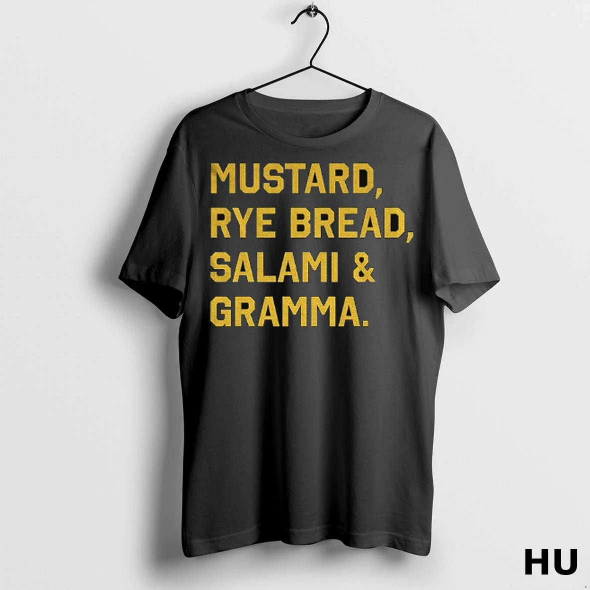 Officials Mustard Rye Bread Salami And Gramma Seattle Mariners Mlb Baseball 2025 T Shirt