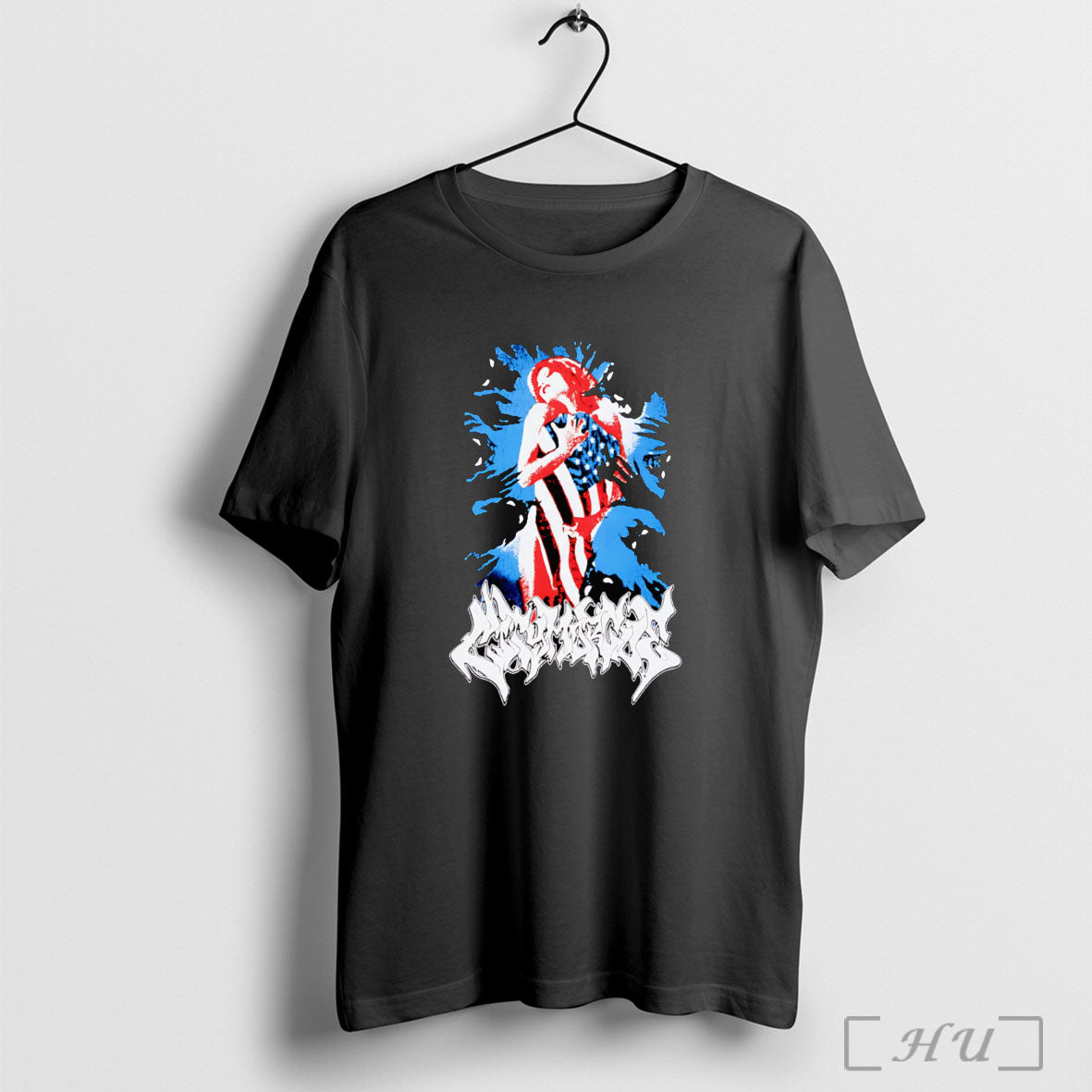 Officials My Bloody America Flag T Shirt