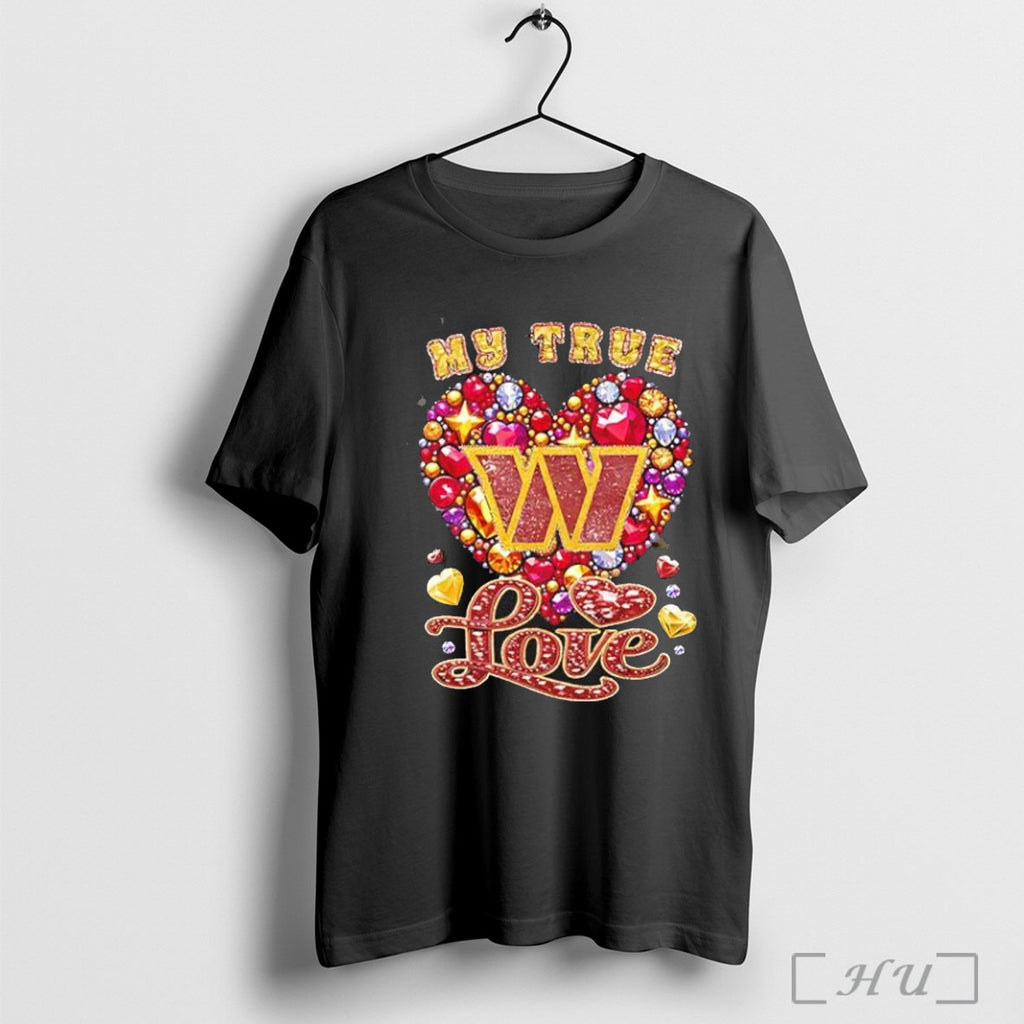 Officials My True Love Washington Commanders Twinkle Shirt Hoodie Sweater Longsleeve And V Neck