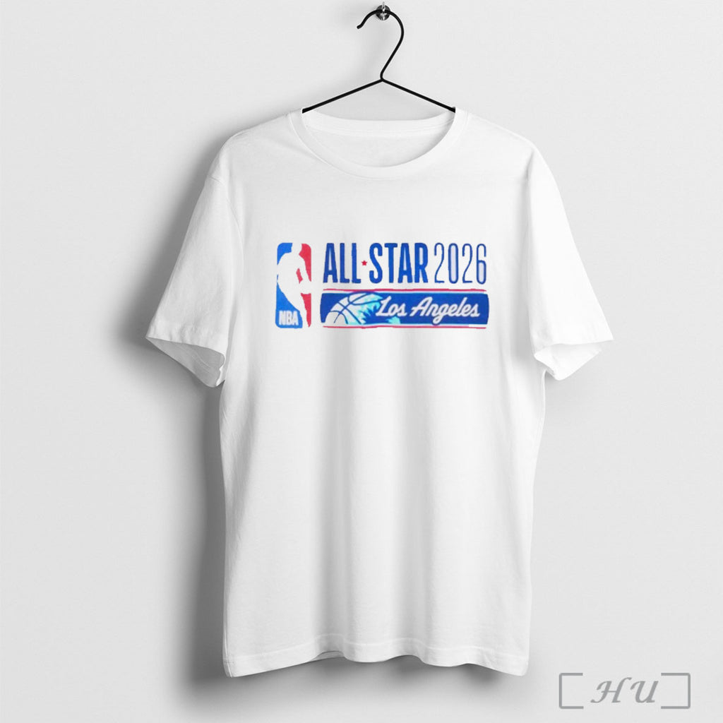 Officials Nba 2026 All Star Los Angeles Logo T Shirt