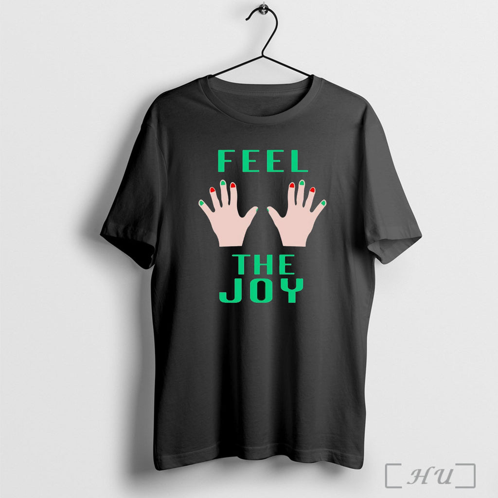Officials Nail Art Feel The Joy Christmas T Shirt