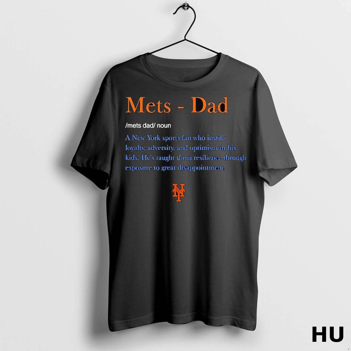 Officials New York Mets Dad Definition Meaning Instills Loyalty Adversity And Optimism T Shirt