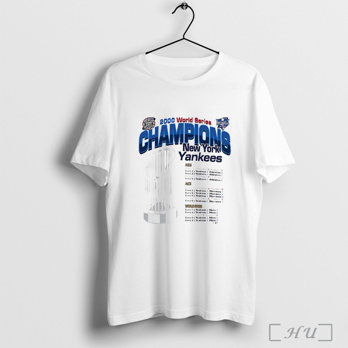 Officials New York Yankees 2000 World Series Champions Battke Of Ny T Shirt