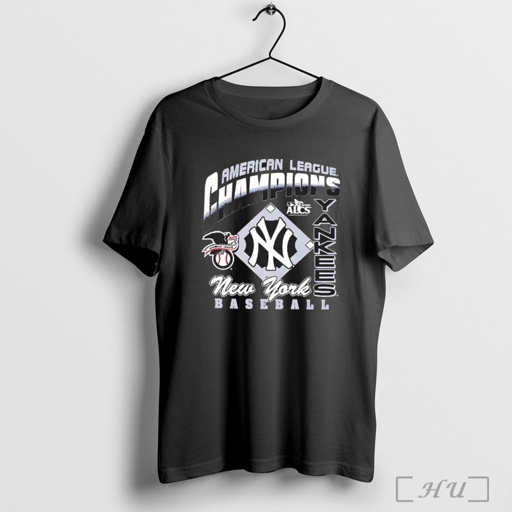 Officials New York Yankees 2025 Alcs Champions Diamond T Shirt