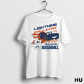 Officials Nolan Mclean New York Baseball Lightning Mclean Ladies T Shirt