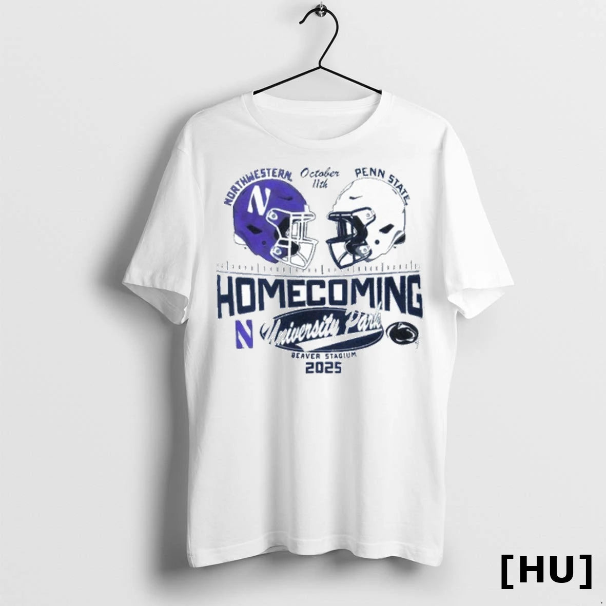 Officials Northwestern Vs Penn State 2025 Homecoming Game October 11th T Shirt