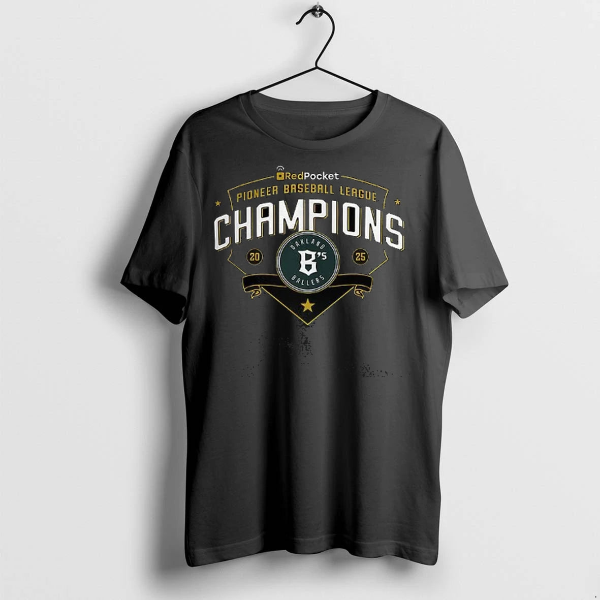 Officials Oakland Ballers 2025 Pioneer League Baseball T Shirt