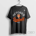 Officials October New York Mets Baseball 2025 Postseason T Shirt