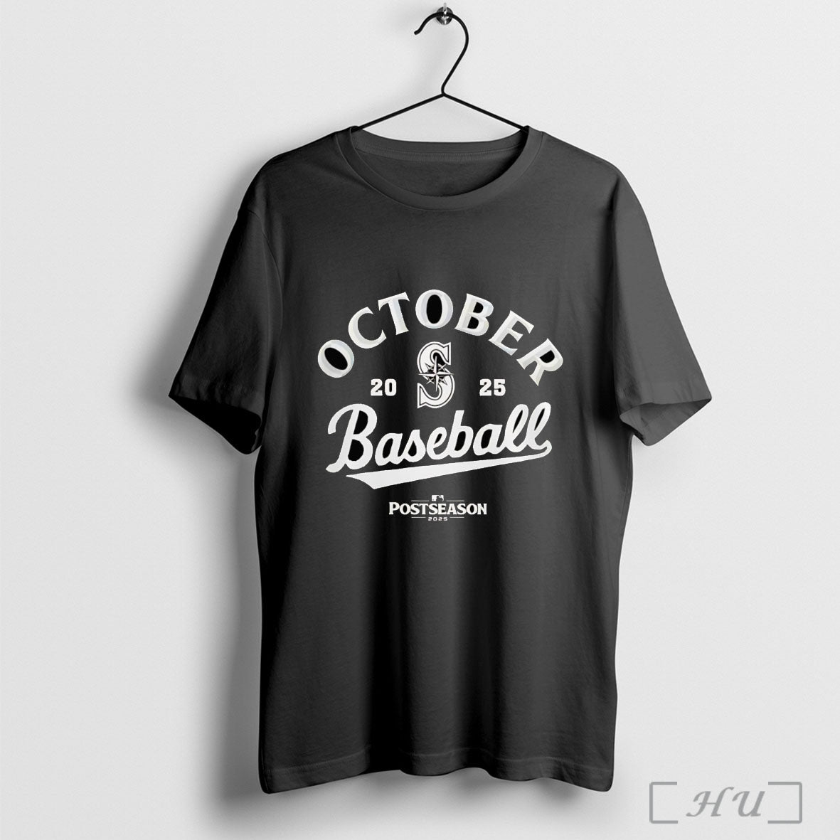 Officials October Baseball Seattle Mariners 2025 Postseason T Shirt