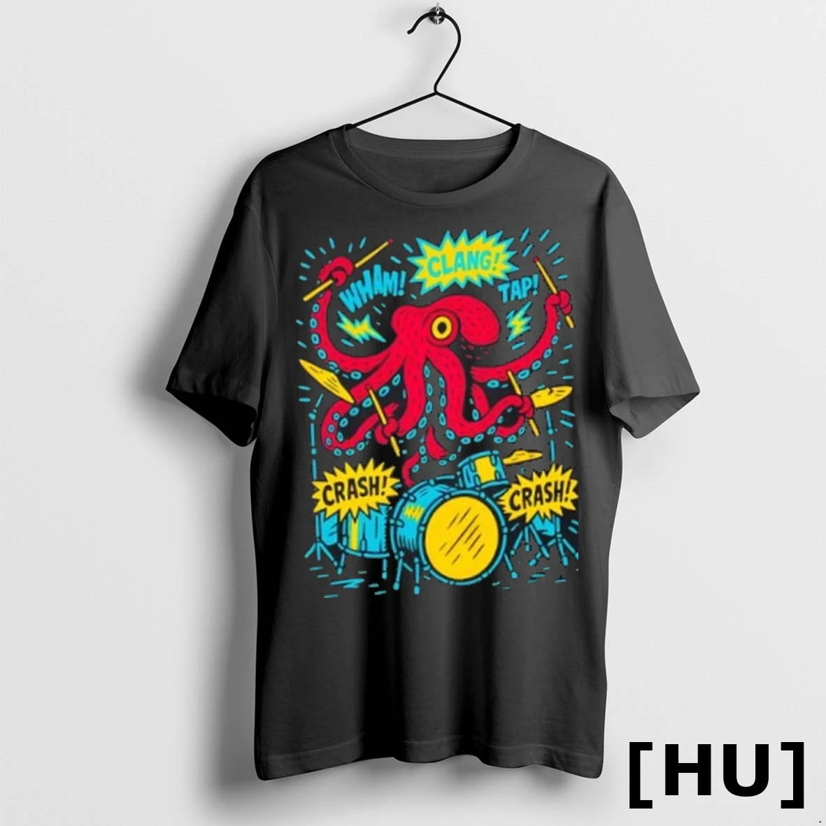 Officials Octopus Drum T Shirt