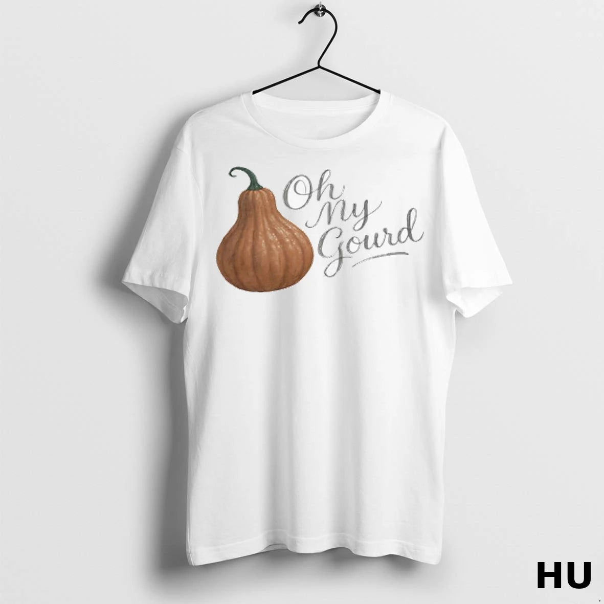 Officials Oh My Gourd Pumpkin Halloween Ladies T Shirt