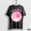 Officials Oklahoma Sooners Pink Out Tackle Breast Cancer Skyline T Shirt
