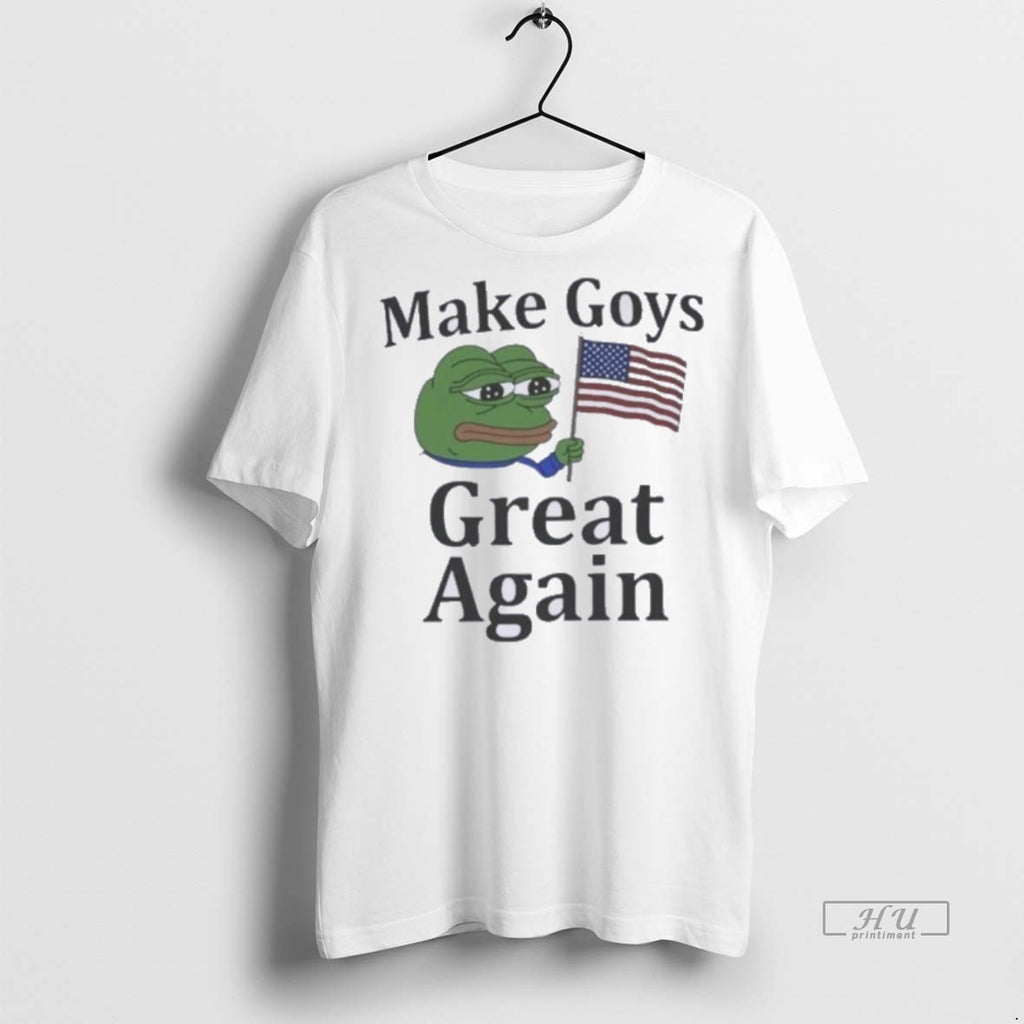Officials Pepe The Frog Meme Make Goys Great Again Premium Tee Shirt Sweater