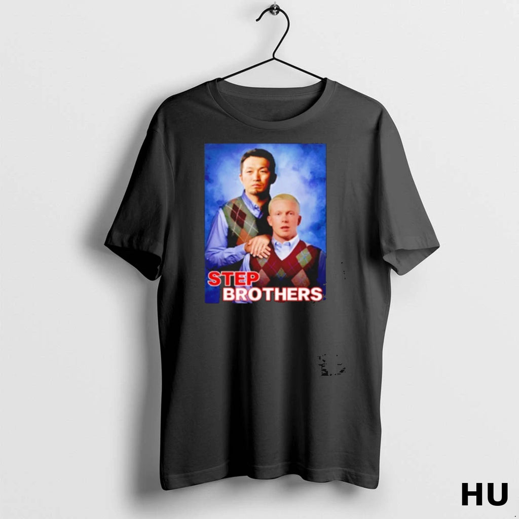 Officials Pete Crow Armstrong And Seiya Suzuki Chicago Cubs Step Brothers T Shirt