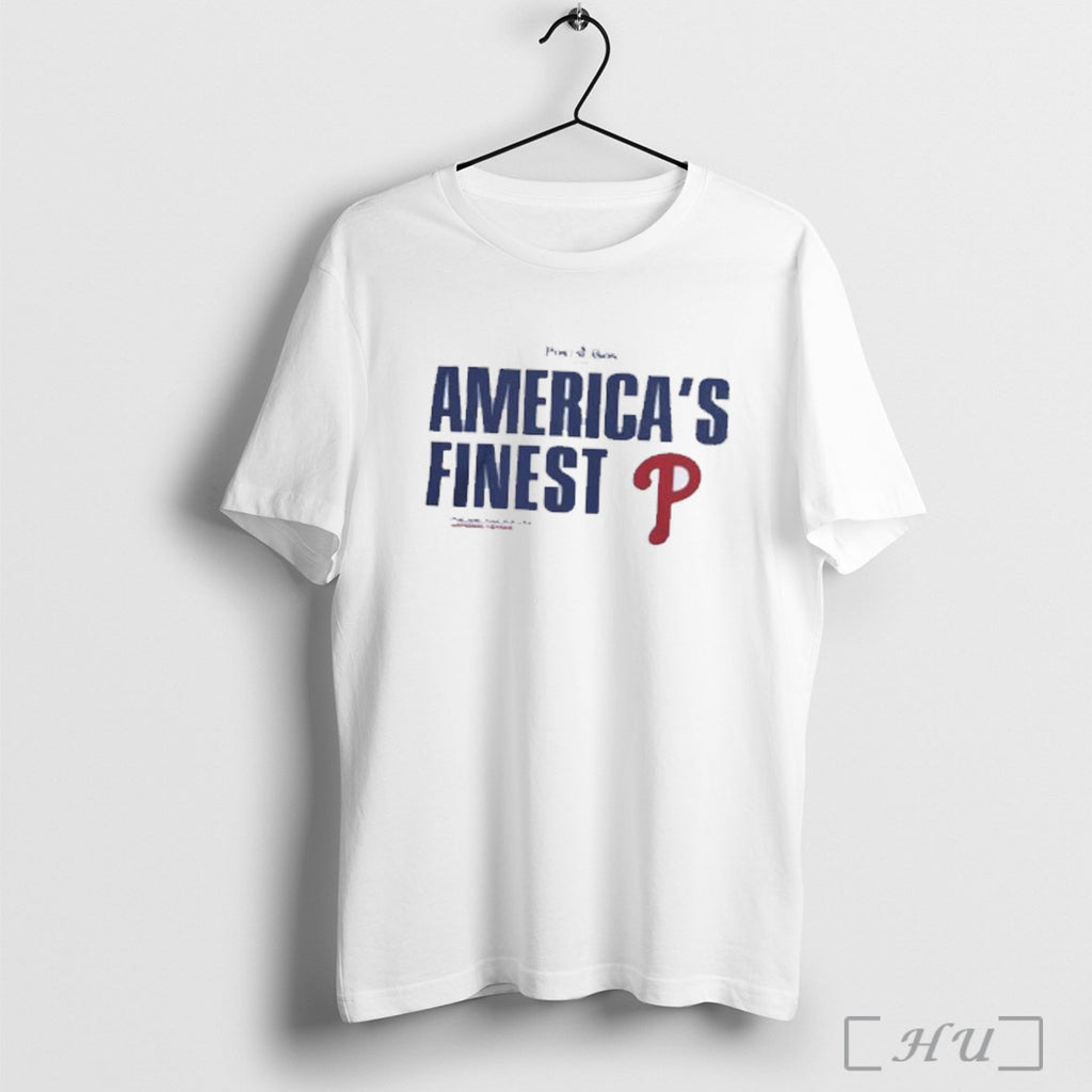 Officials Philadelphia Phillies Americas Finest 2025 Mlb Postseason T Shirt