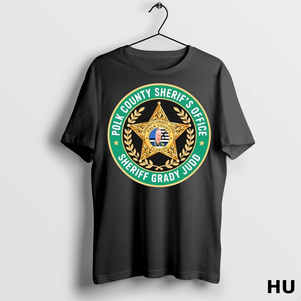 Officials Polk County Sheriffs Office Sheriff Grady Judd T Shirt