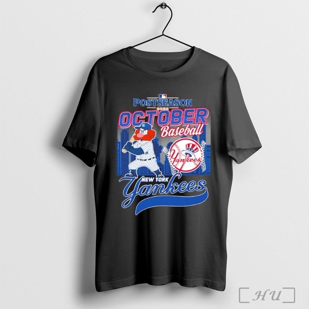 Officials Postseason 2025 October Baseball New York Yankees Masco T Shirt
