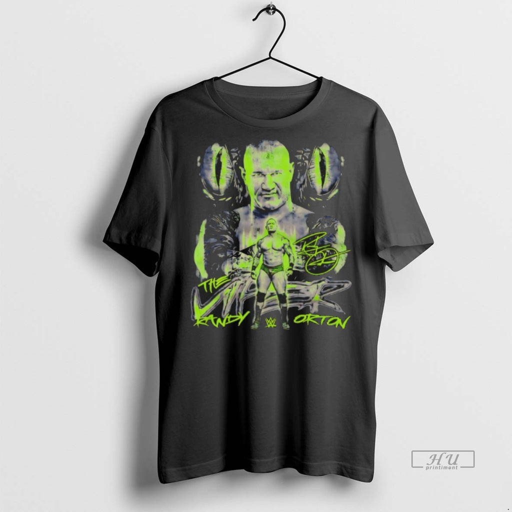 Officials Randy Orton The Viper Grunge Signature Premium Tee Shirt Sweater