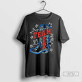 Officials Reba Mcentire Team Reba Boots T Shirt