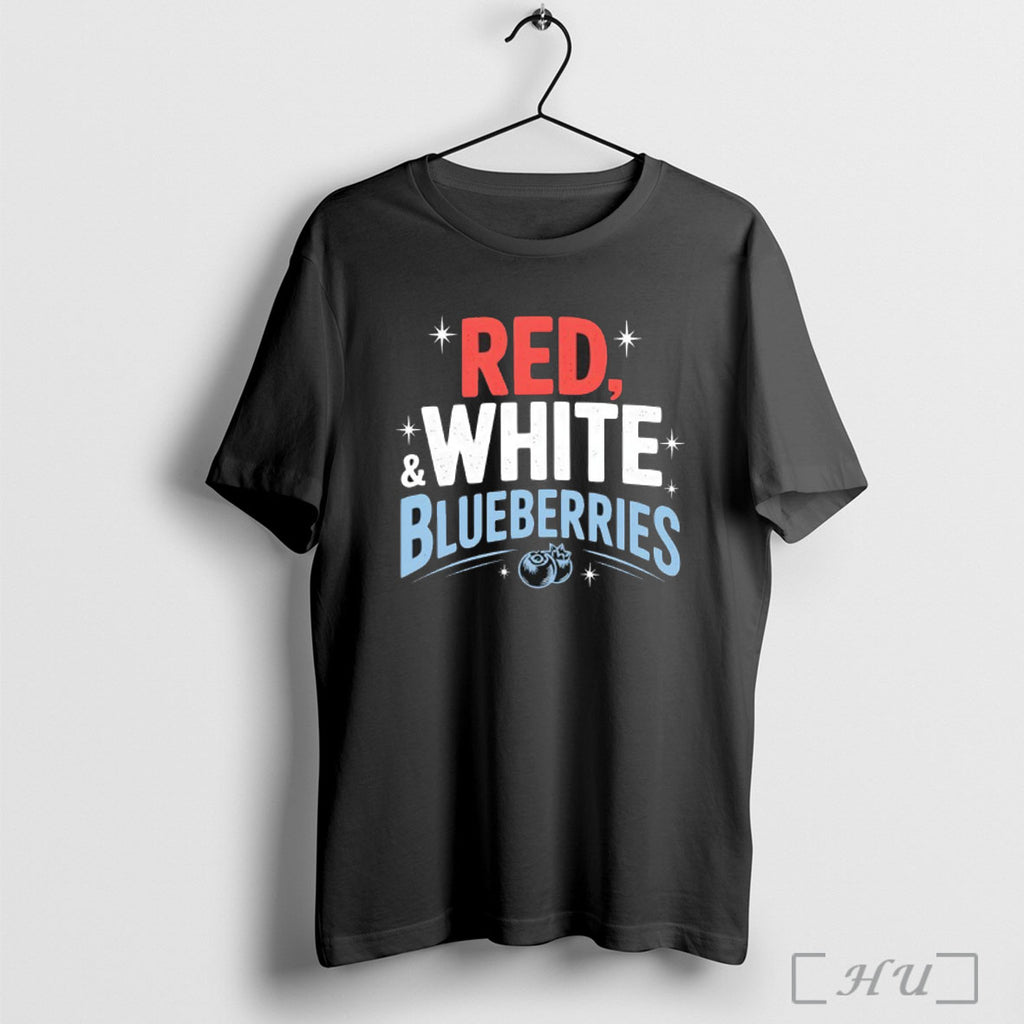 Officials Red White And Blueberries 4th Of July America Political T Shirt