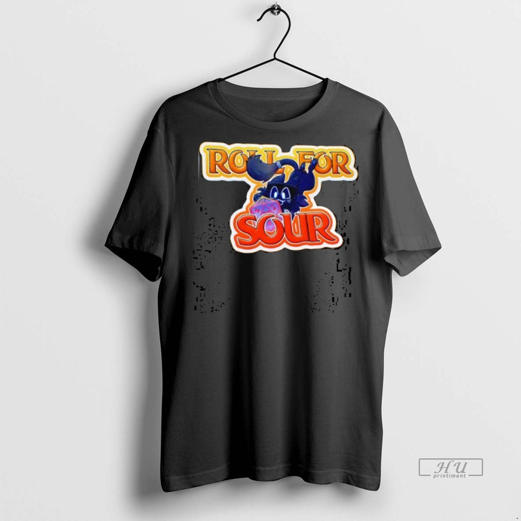 Officials Roll For Sour Black Cat Cartoon Premium Tee Shirt Sweater