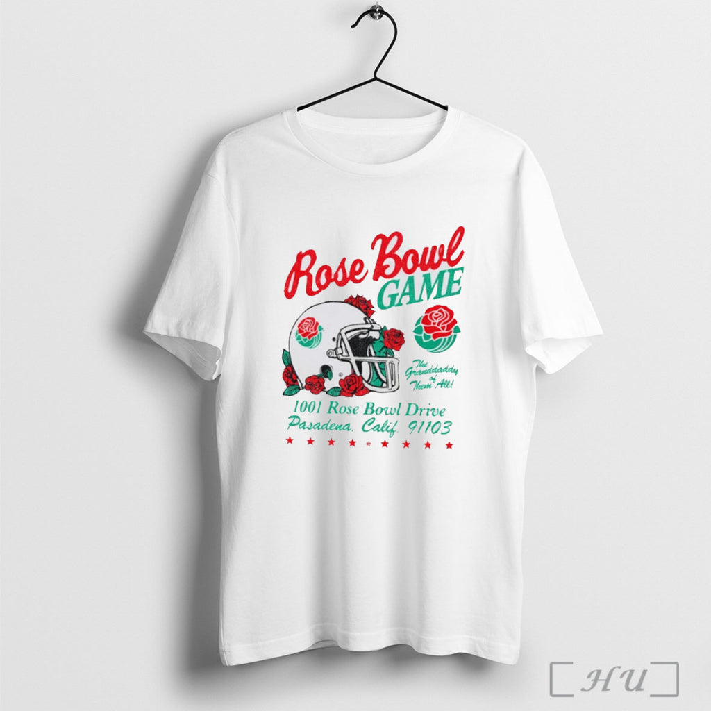Officials Rose Bowl Game 1001 Rose Bowl Drive Pasadena Calif 91103 T Shirt