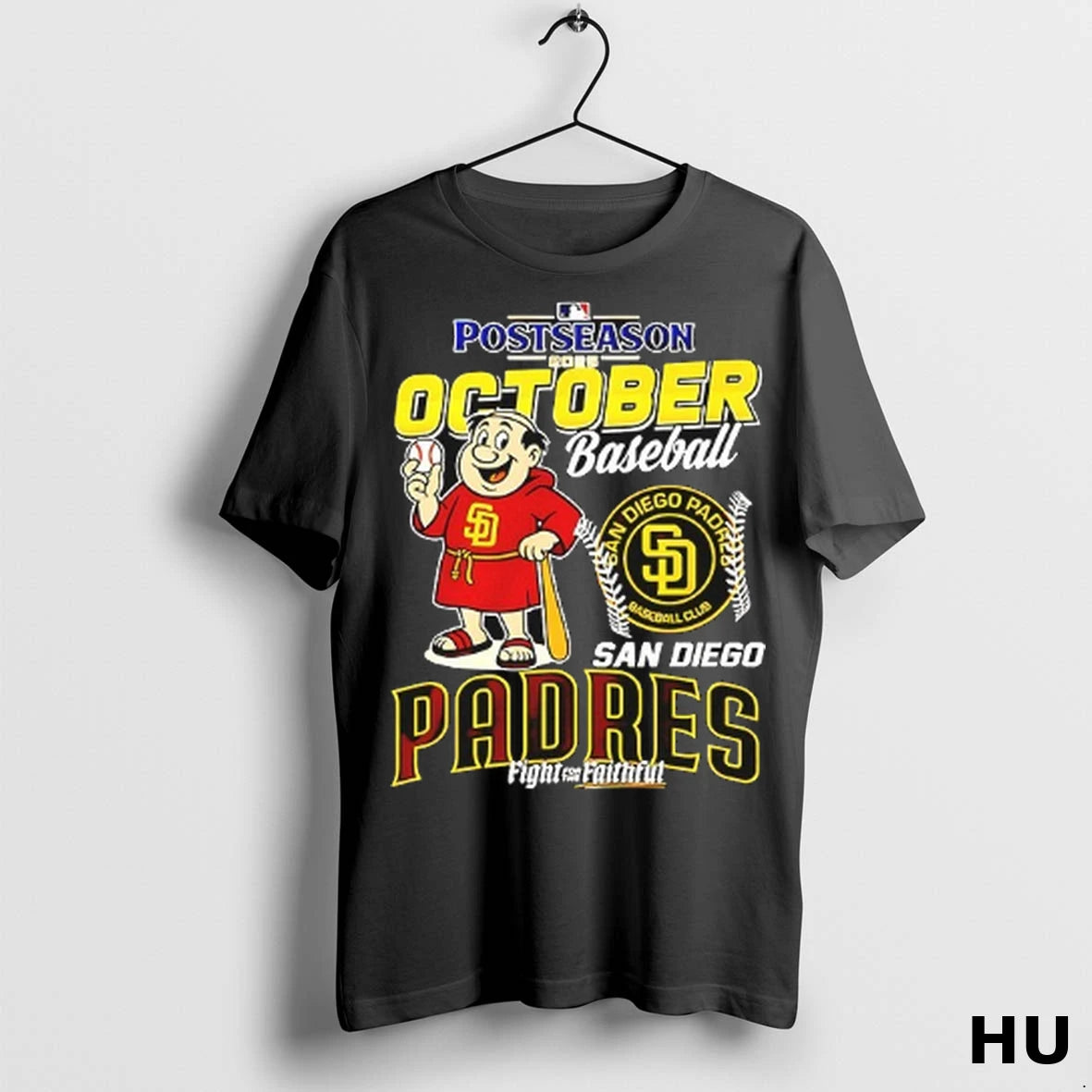 Officials San Diego Padres Postseason 2025 October Baseball Fight For The Faithful Mascot