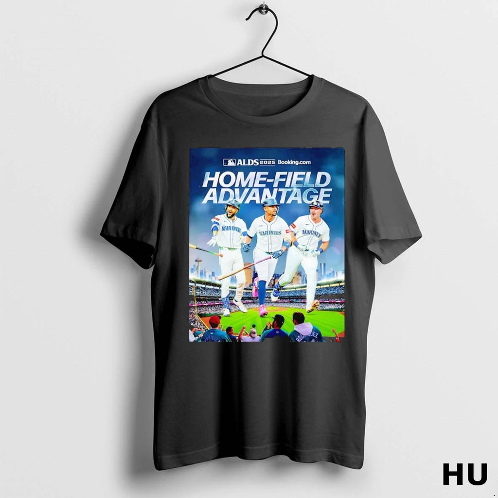 Officials Seattle Mariners 2025 Alds Home Field Advantage T Shirt